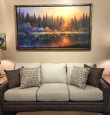 IMF 1318T-70  Moccasin Sofa 85L x 36H x 39D