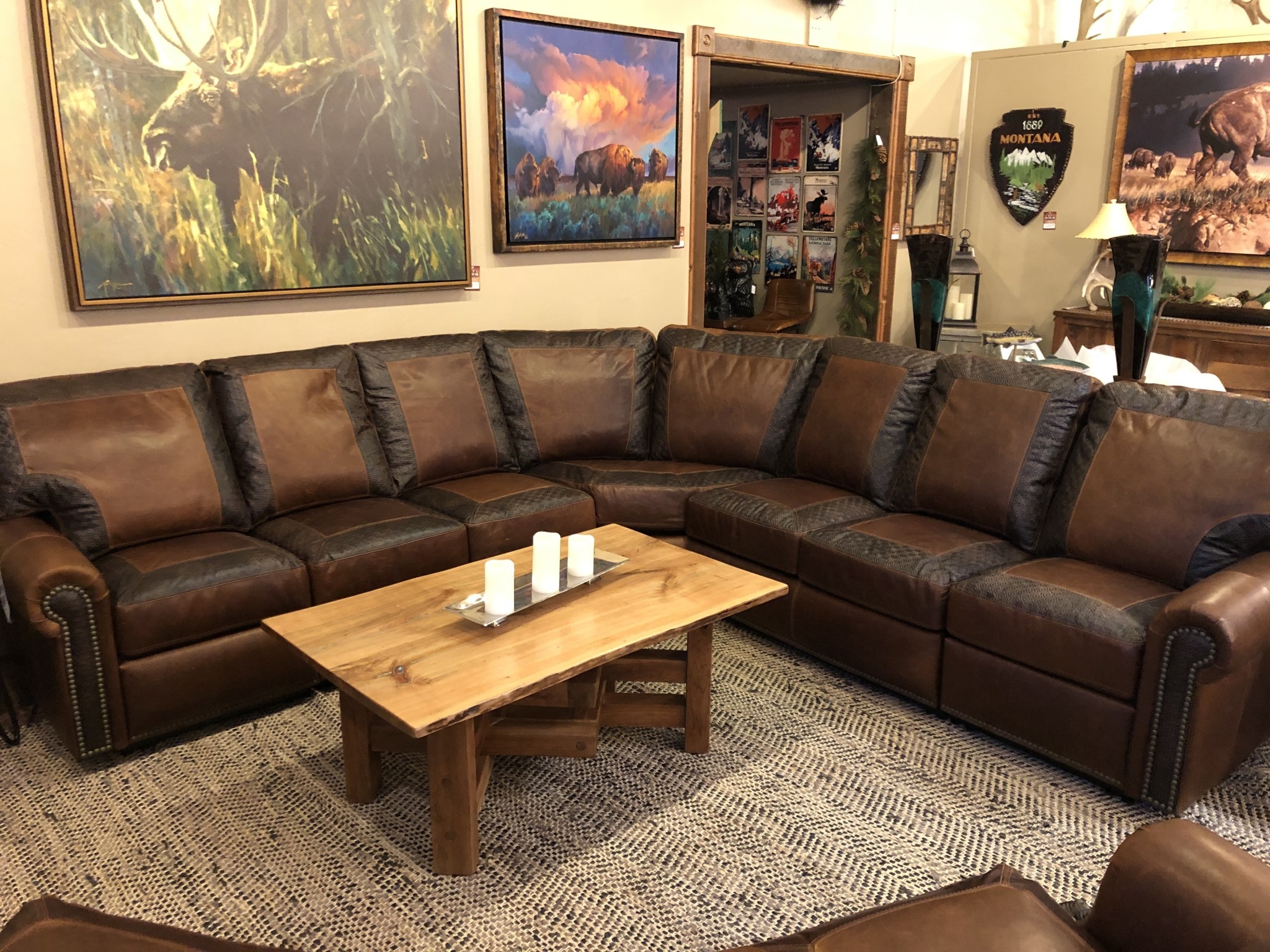 Omnia Frisco Reclining Sectional