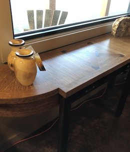 Green Gables Chateau 1 Dwr Entry Way Table 33Hx72Wx19D