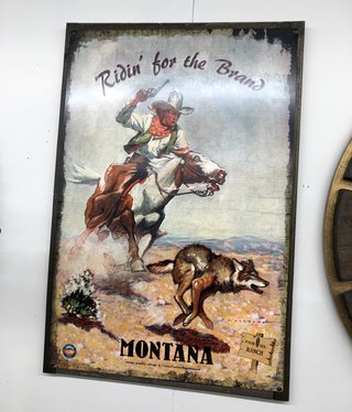 Classic Outdoor Magazines #23 406 Ranch Ridin' For the Brand 24x36