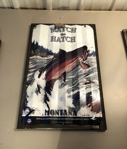Classic Outdoor Magazines #4 Match the Hatch 16x24 Corrugated Sign