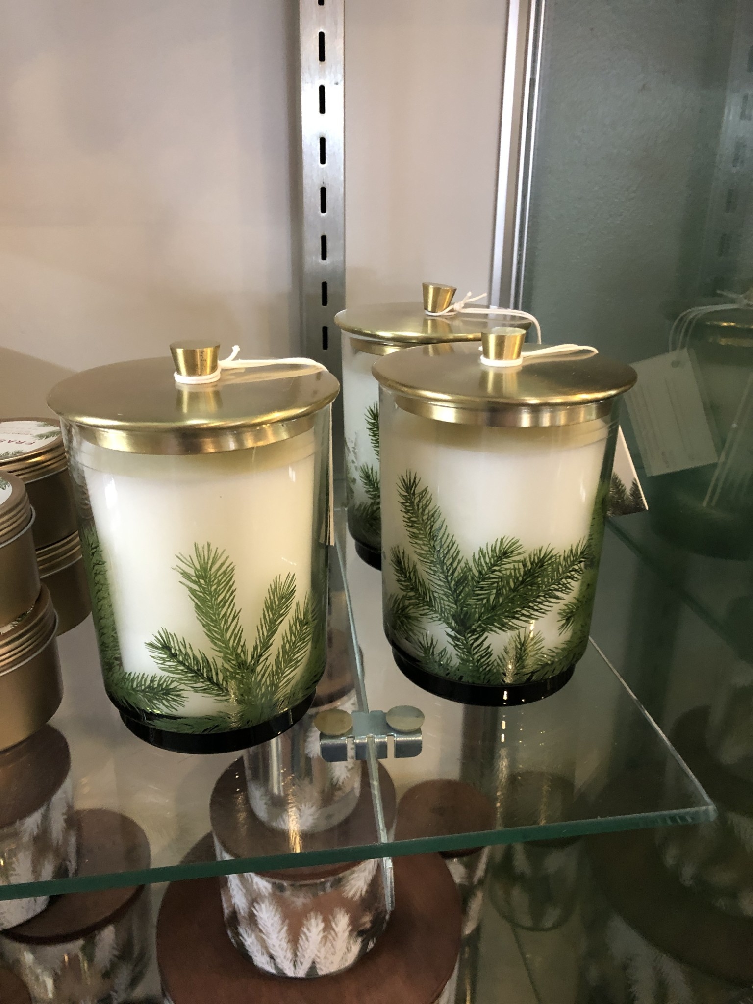 Frasier Fir FF Medium Pine Needle Luminary, 11.5oz