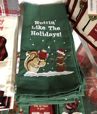 Park Design Nuttin' Like the Holidays Dishtowel*****