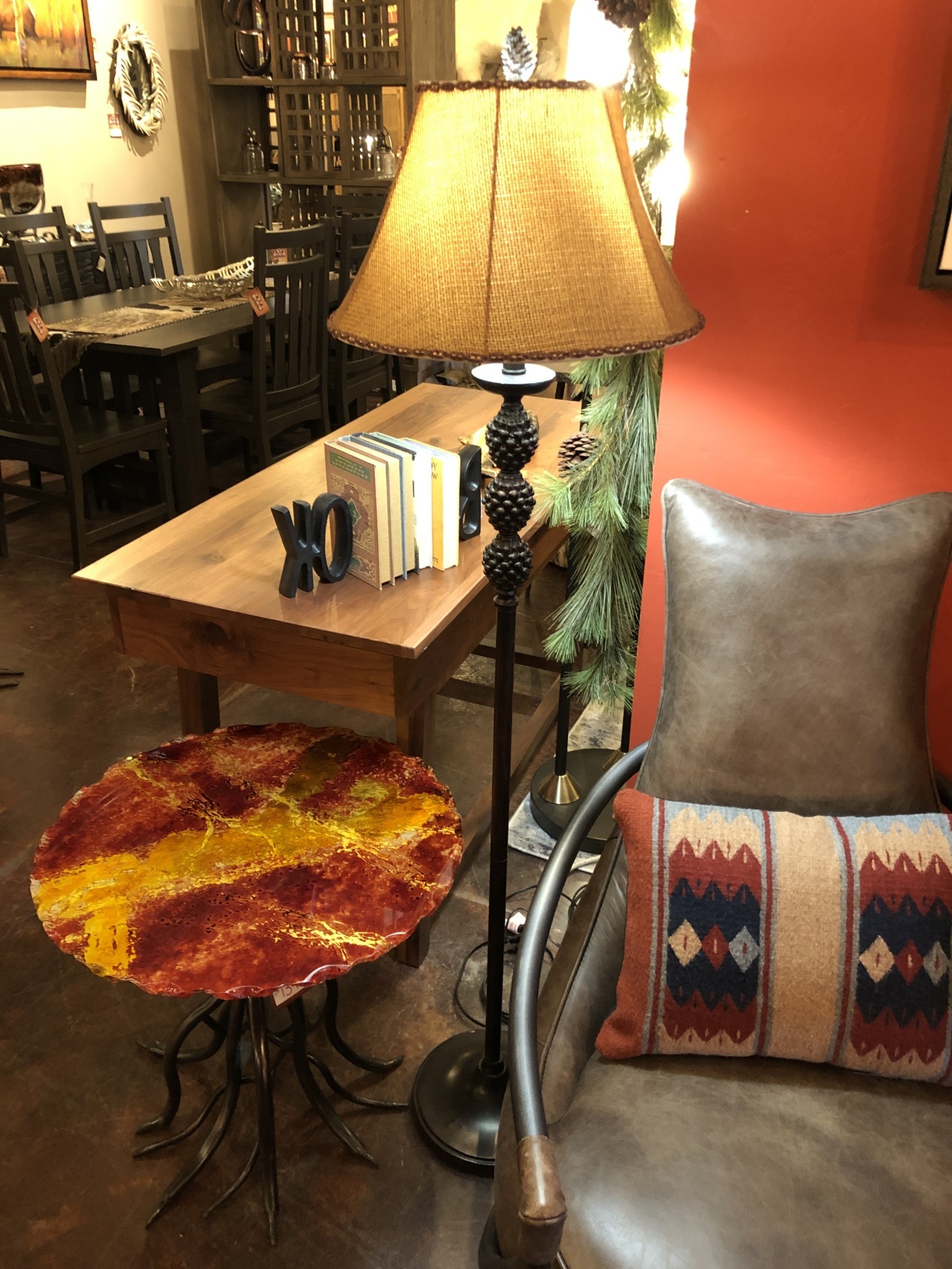 Crestview Pinegrove Floor Lamp