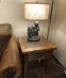 Crestview Trail Hike (Bear) Table Lamp