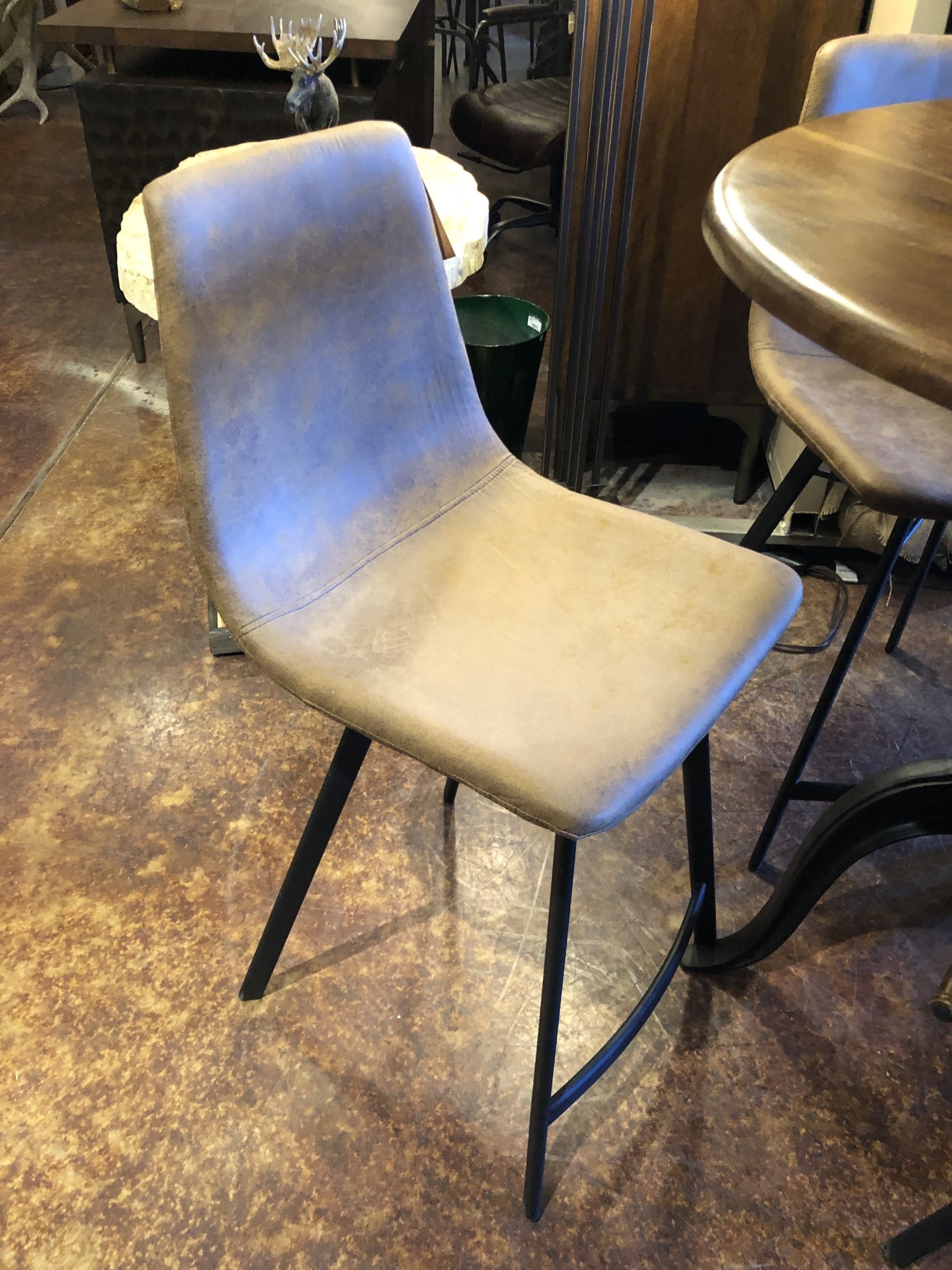 HTD Sam Counter Chair/Stool - Trapper Brown