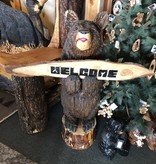 MCE Industries Chainsaw Bear w/Welcome Sign