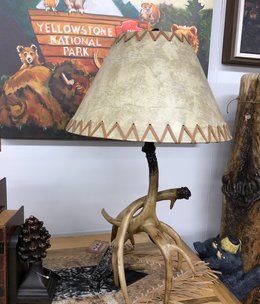 Crestview Trophy Table Lamp (Zig/Zag)
