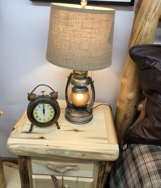 Crestview Oil Lantern Table Lamp