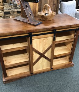 MCE Industries Rustic TV Stand 52W x 20D x 32H