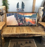 MCE Industries Custom LARGE Bench with Painted Scene