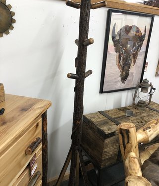 ALBC Hickory Coat Rack / Hall Tree