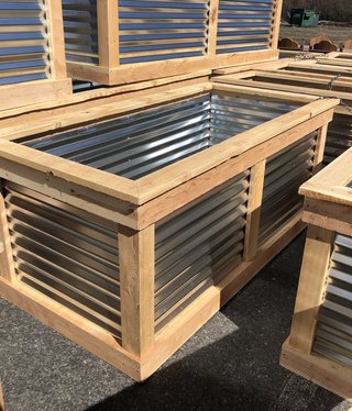 Co-Rustic North 3' x 6' x 30"H Planter Box