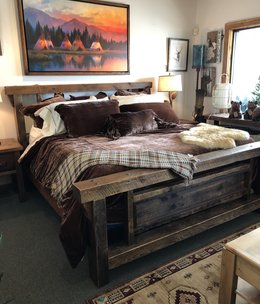 Stony Brooke Boulder Bluff King Bed