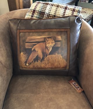 Sweetwater Trading Co Fox Pillow