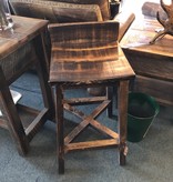 MCE Industries Wood Pueblo Stool