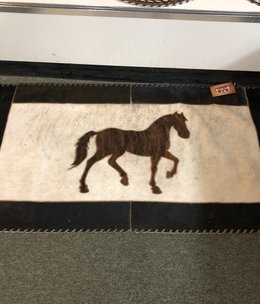Gaucho Cowhide Horse 2x4 Rug
