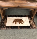 Gaucho Bear Cowhide 20x40 Rug