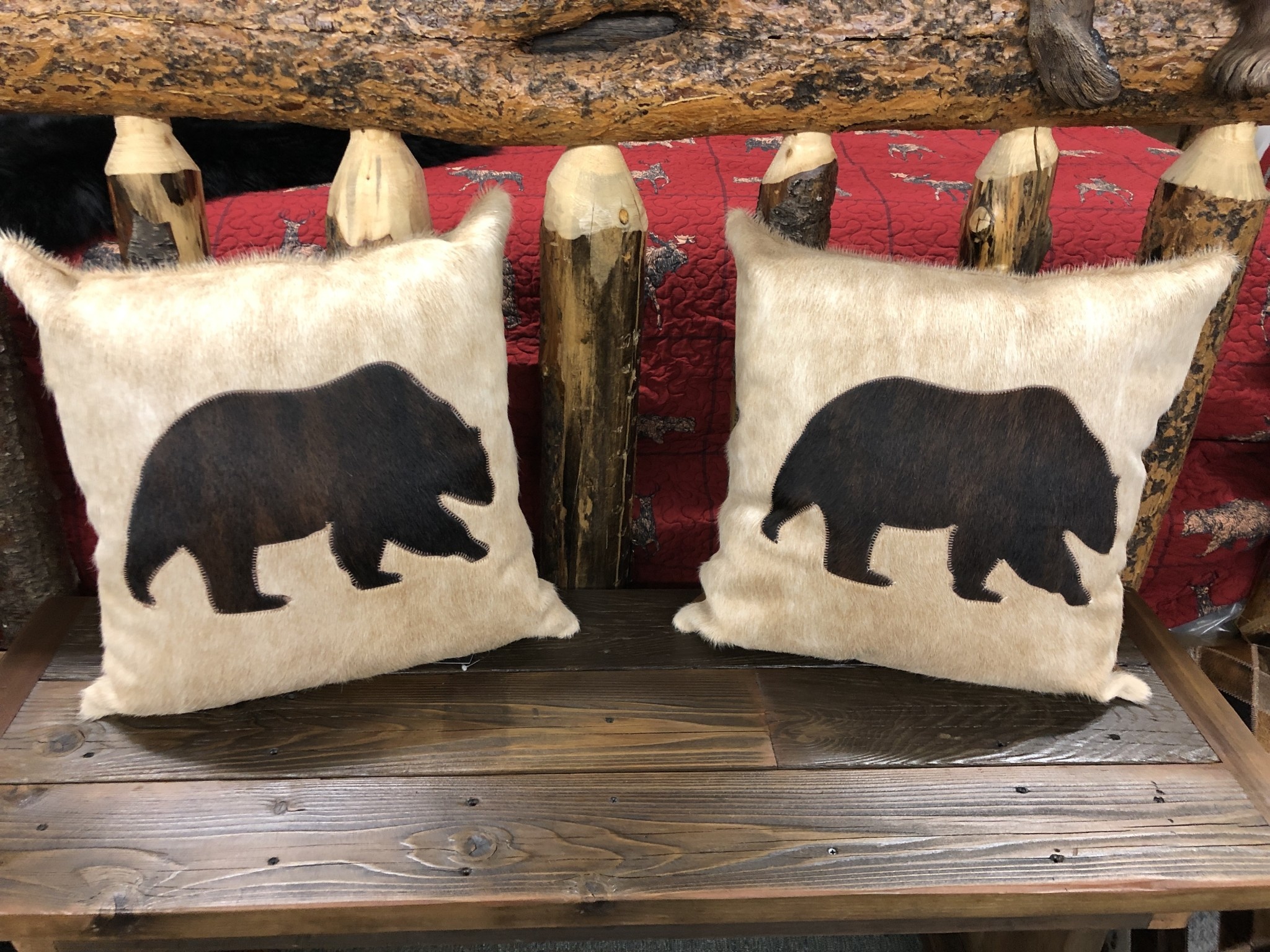 Gaucho Bear Pillow 20x20