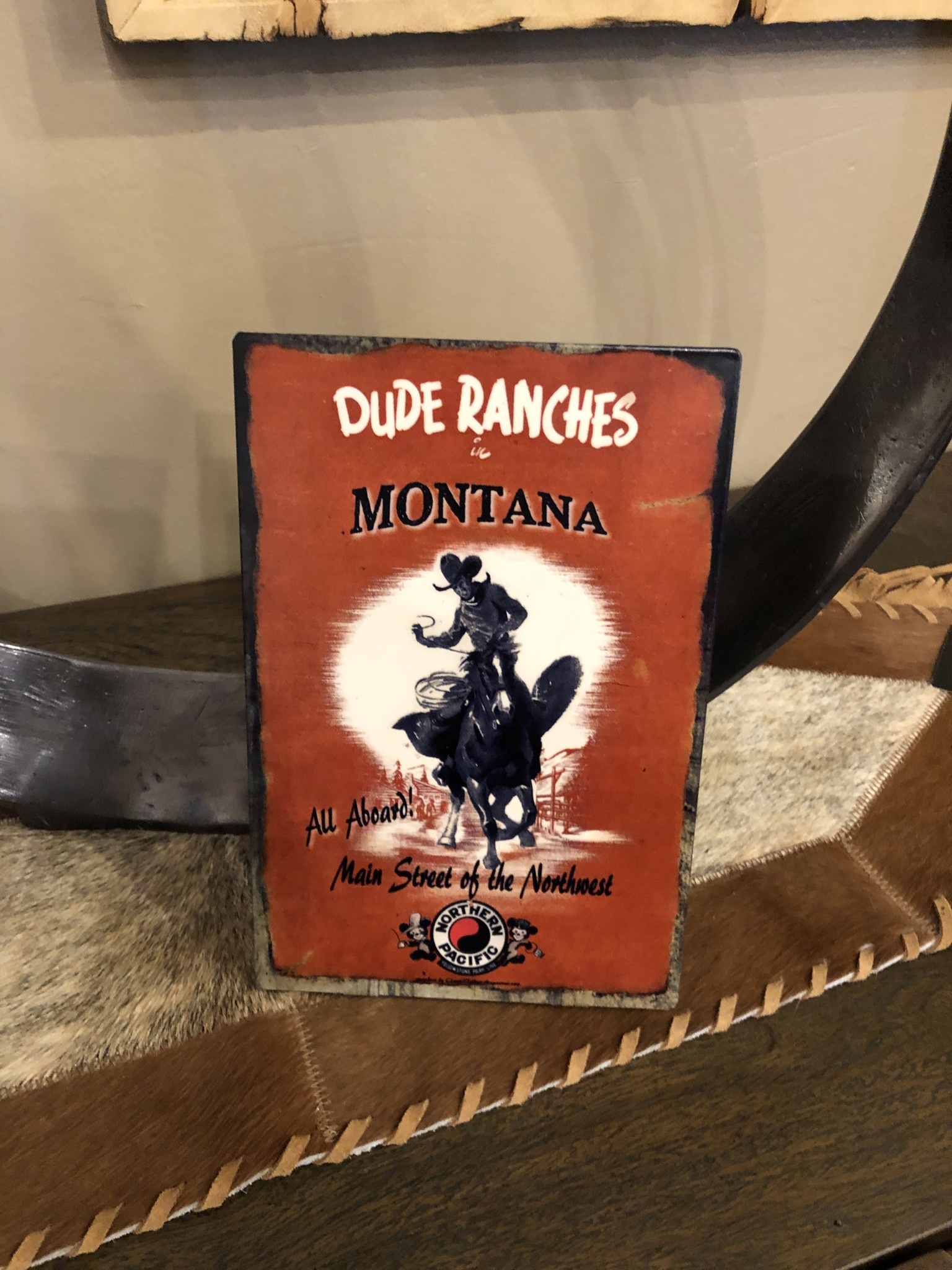 Classic Outdoor Magazines #10 Montana Dude Ranches Table Topper