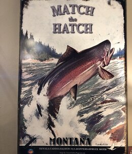 Classic Outdoor Magazines #4 Match the Hatch 24x36