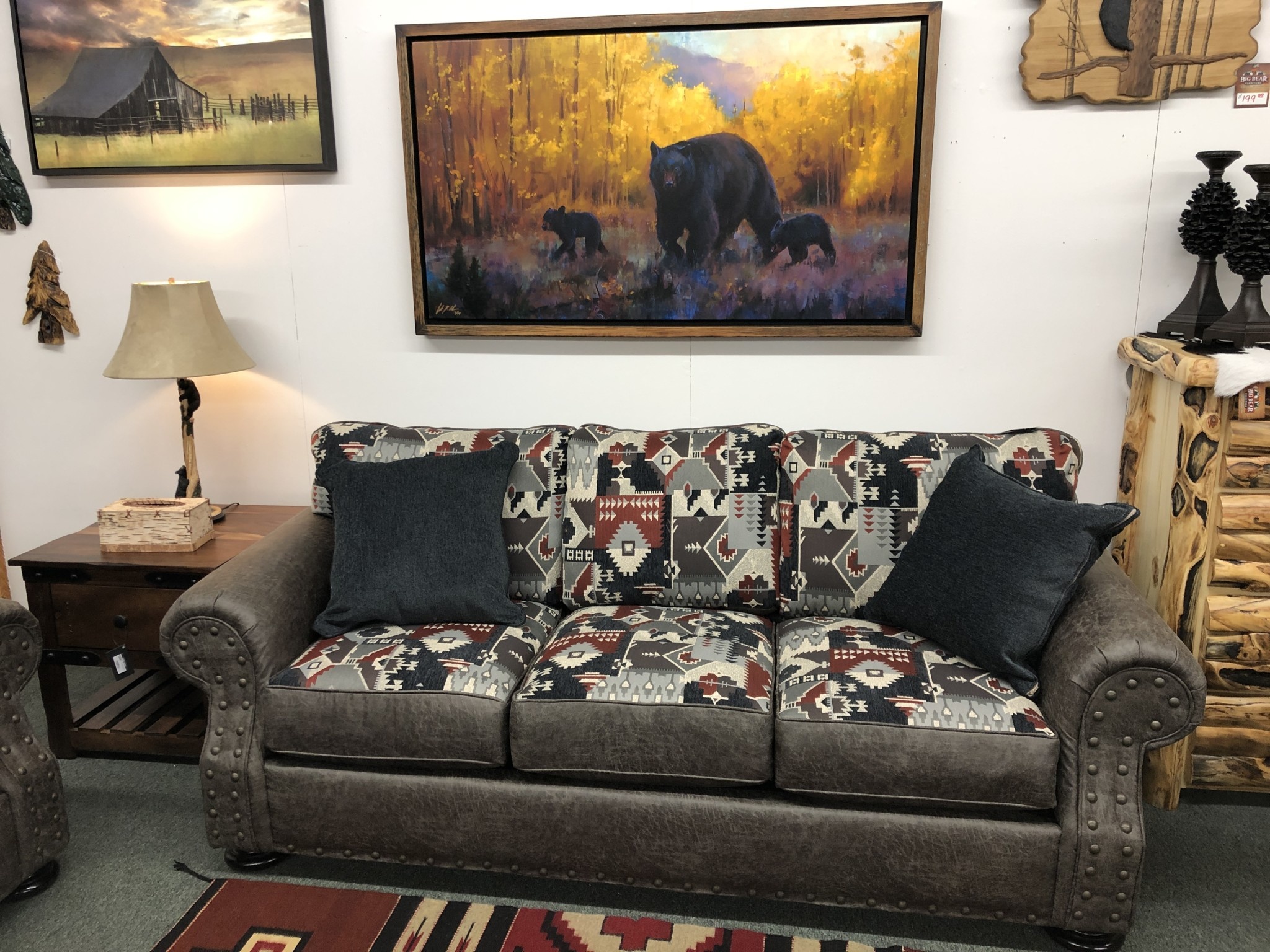 IMF 1281-70 Sierra Sofa 88L x 39H x 39D