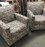 IMF 8119N-20 Harvard Accent Chair 31L x 37H x 35Dm