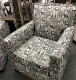 IMF 8119N-20 Harvard Accent Chair 31L x 37H x 35Dm