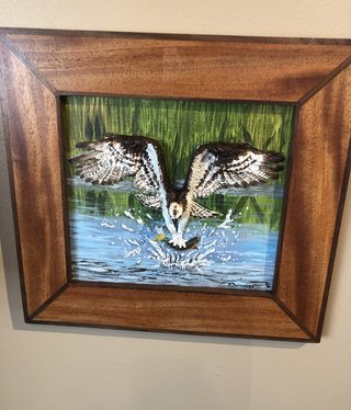 MCE Industries Original 3D Art with Osprey