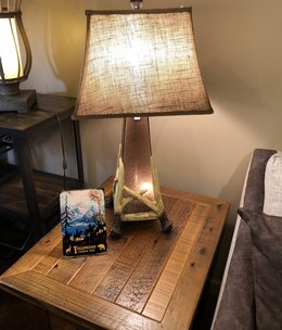 Crestview Antler Cage Table Lamp