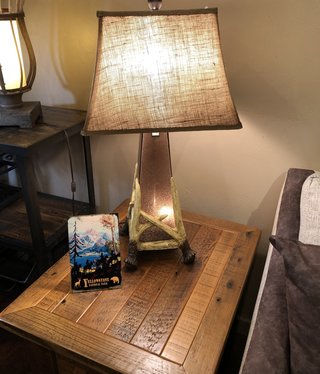 Crestview Antler Cage Table Lamp