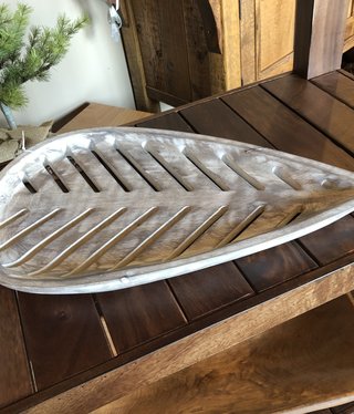 Crestview Palmetto LARGE Leaf Dish-21"L