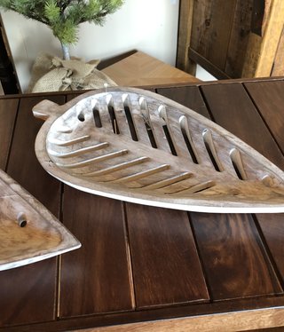 Crestview Palmetto SMALL Leaf Dish-15"L