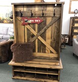 MCE Industries BBF Custom Hall Tree/Bench