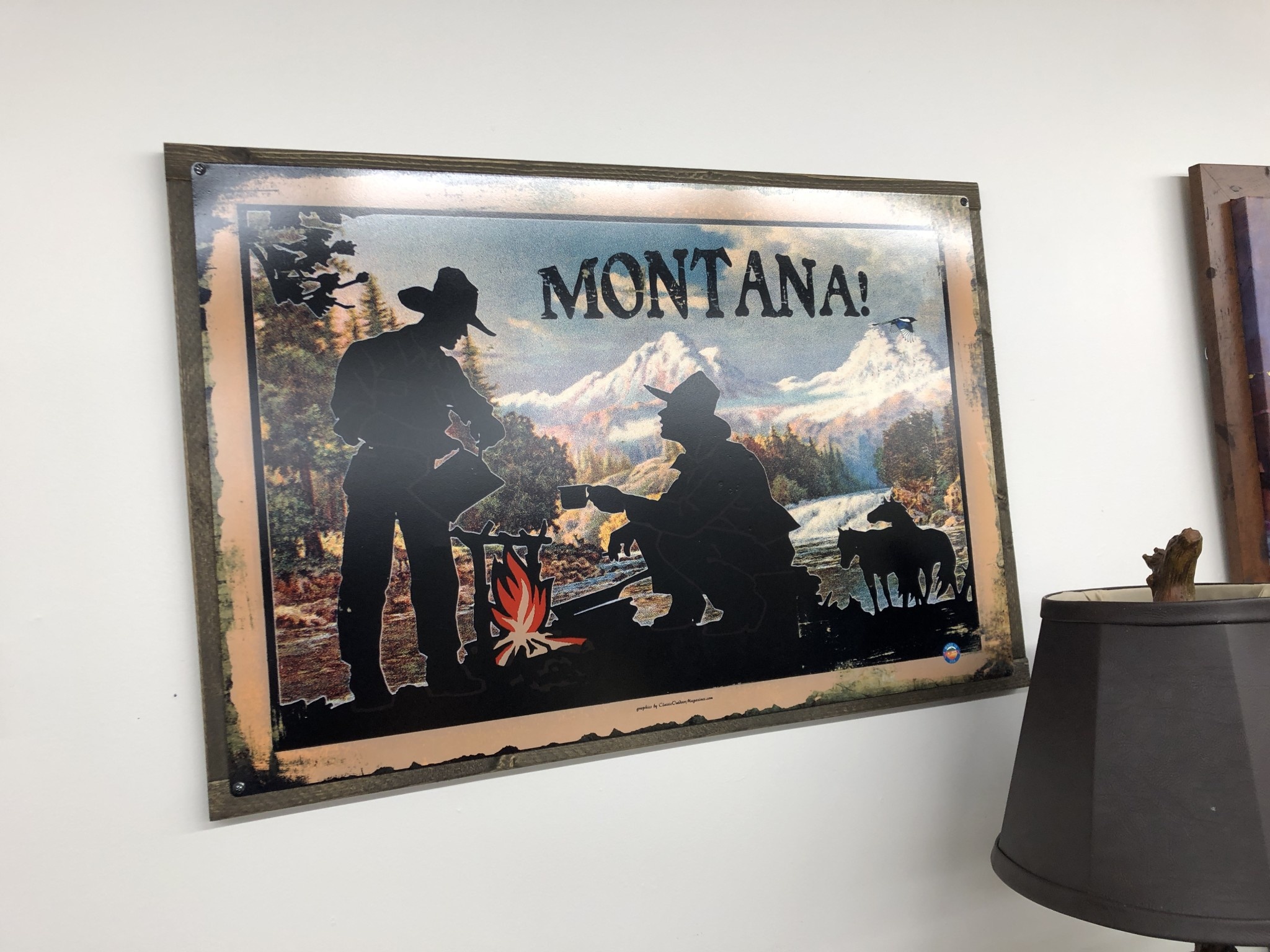 Classic Outdoor Magazines #26  Montana Coffee 24x36