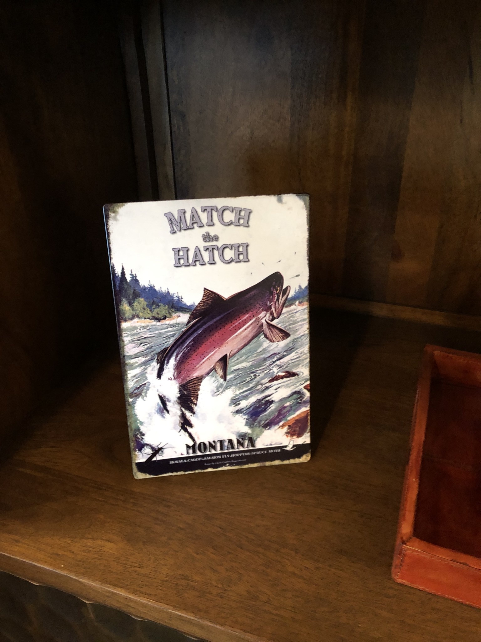 Classic Outdoor Magazines #4 Match the Hatch 6x9 Table Topper