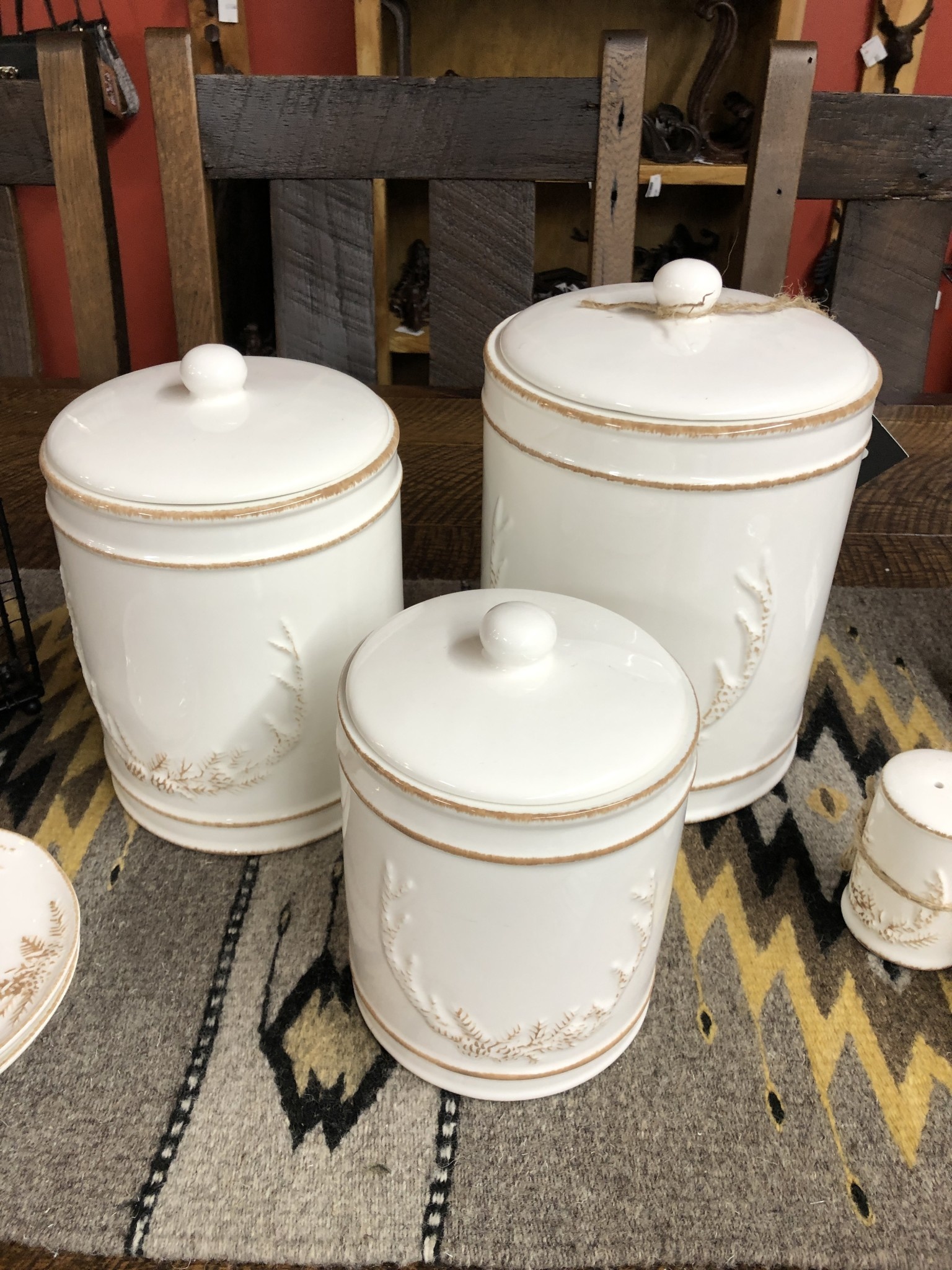 Park Design Antler Canister Set of 3