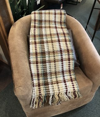 Park Design Gamekeeper Plaid Throw 50x60