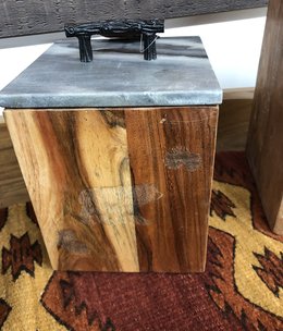 Park Design Rustic Wood Canister - SMALL
