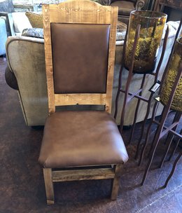MCE Industries Leather Dining Chair