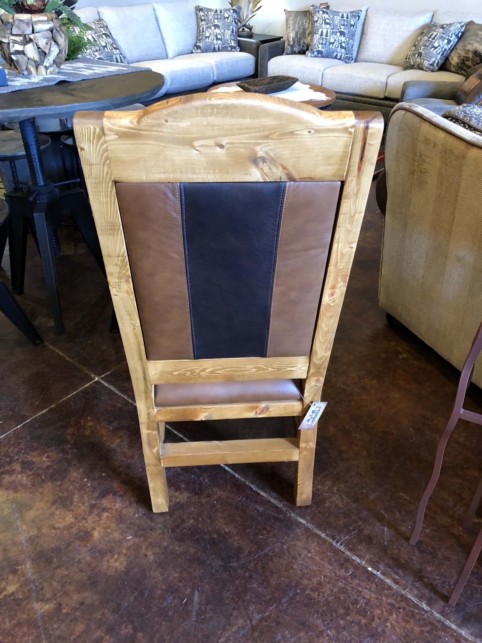 MCE Industries Leather Dining Chair