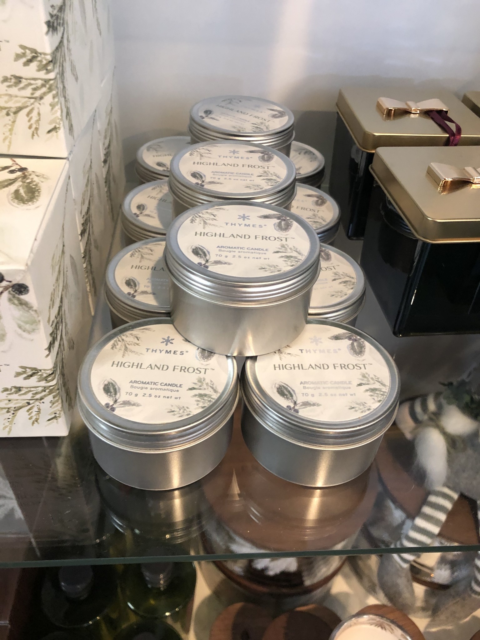 Highland Frost Highland Frost Travel Tin 2.5oz Candle