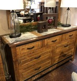 Green Gables Mossy Oak Carver Point 7 Drawer Dresser