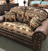 IMF 1054-50 Arizona Loveseat  (2fabric) 68L x 39H x 39D