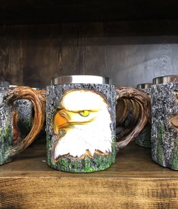 Unison Gifts Bald Eagle Greenry Mug