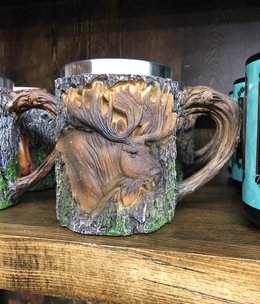 Unison Gifts Light Moose Mug-Greenry
