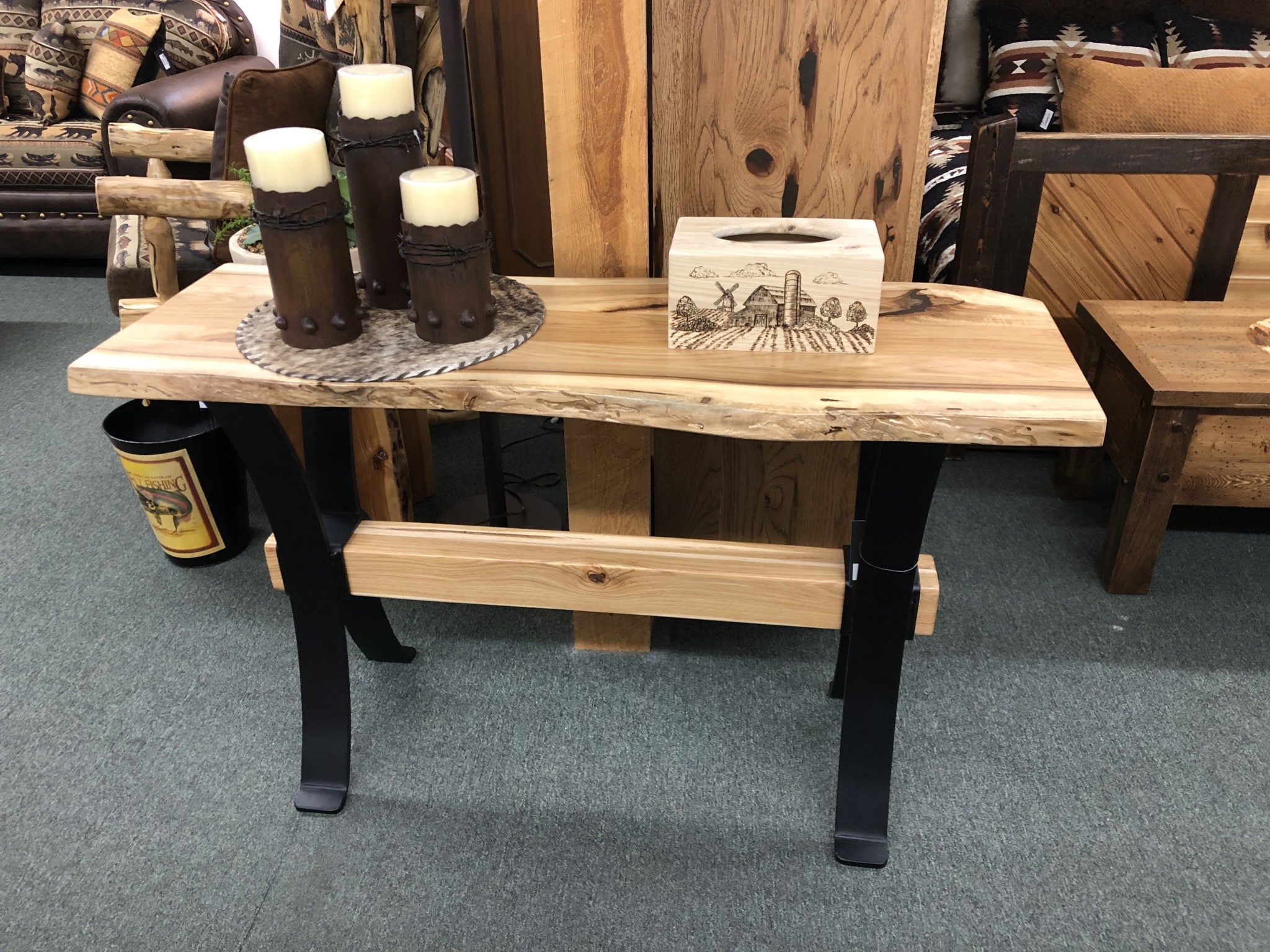 Stone River Langston Sofa Table  16x48