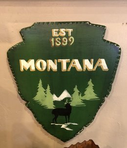 S Stocklin SMALL Handpainted Shield