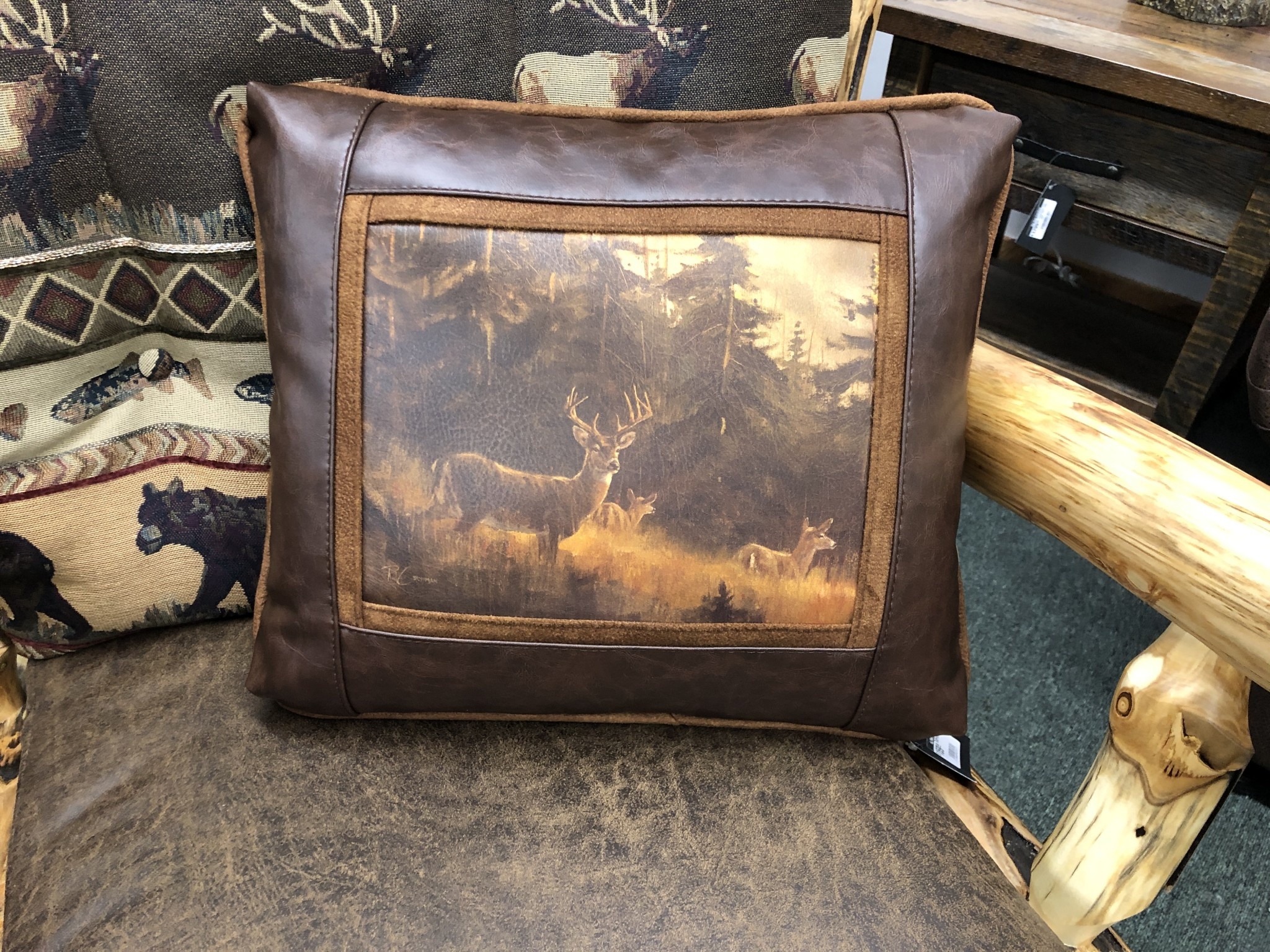 Sweetwater Trading Co Deer Pillow