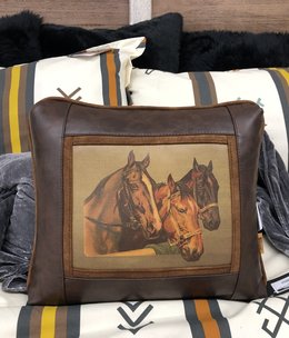 Sweetwater Trading Co Three Horses 16x19 Pillow